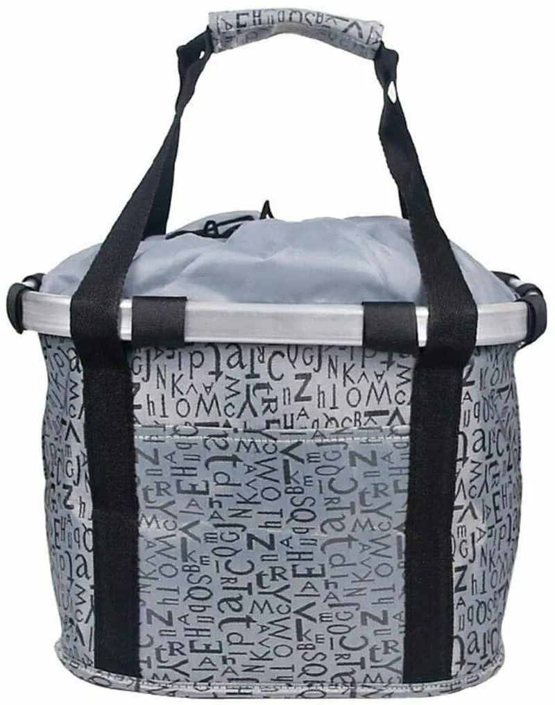 Handlebar Bag Soft Bag Grey-8